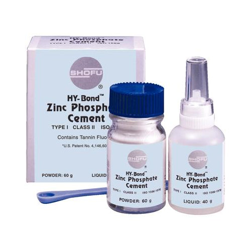 Shofu Dental 1170 HY-Bond Zinc Phosphate Cement Complete Package Shofu Dental 1170 HY-Bond Zinc Phosphate Cement Complete Package